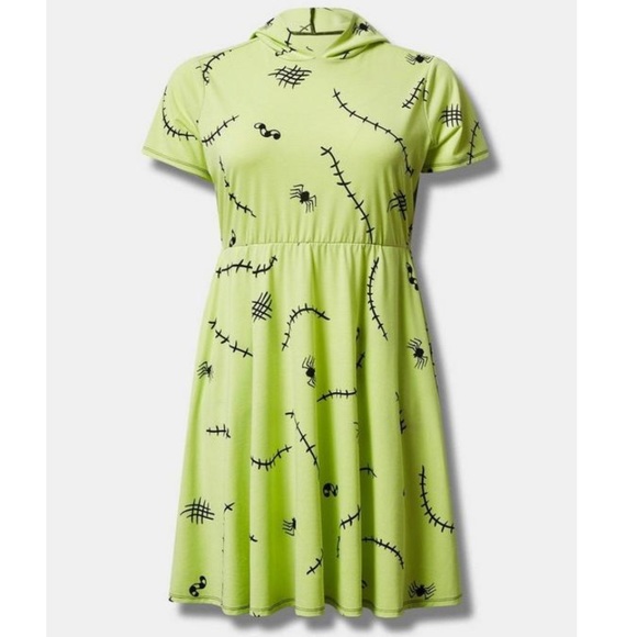 TORRID NWT Disney The Nightmare Before Christmas Oogie Boogie Mini Hoode… - Picture 5 of 6